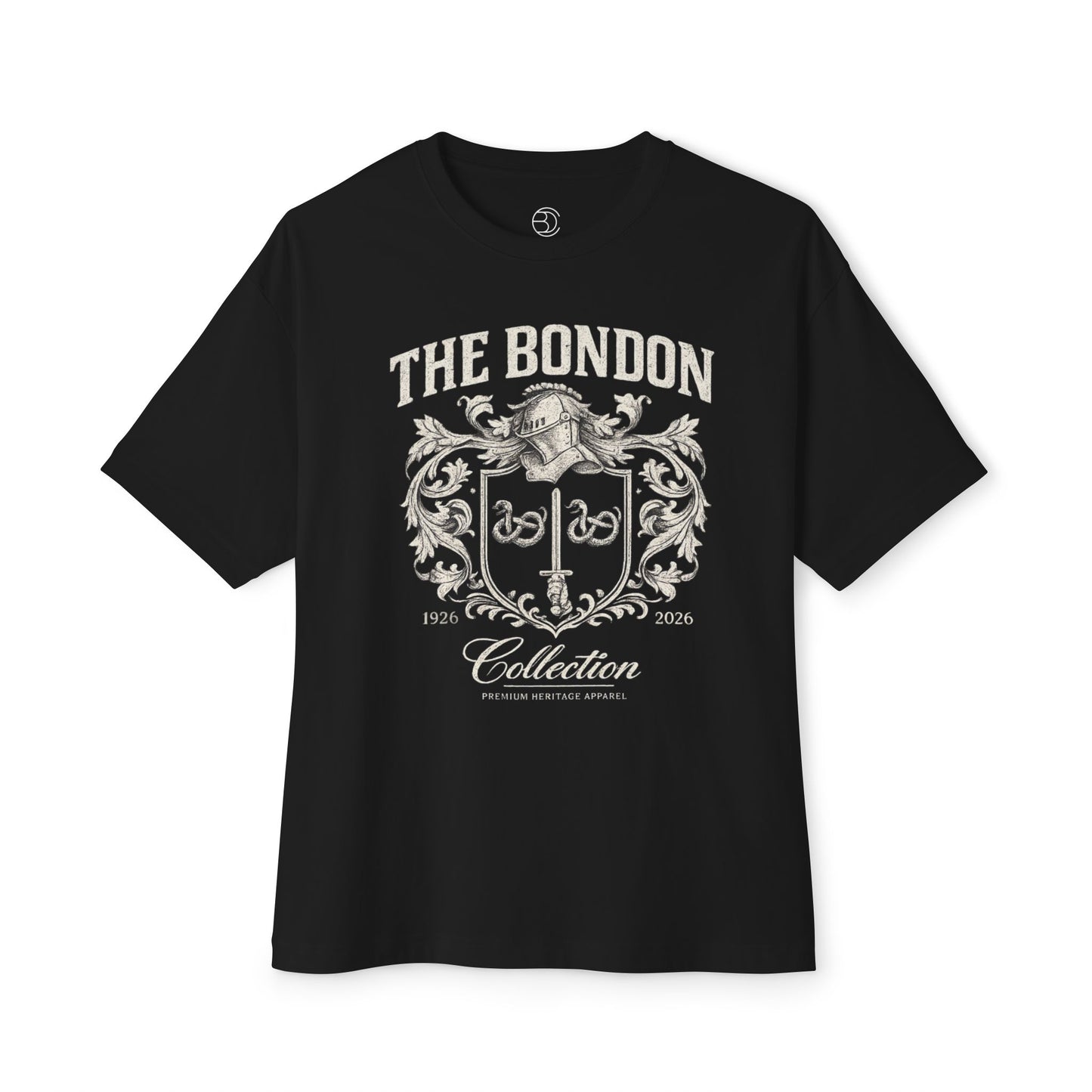 Crested Oversized Graphic Tee